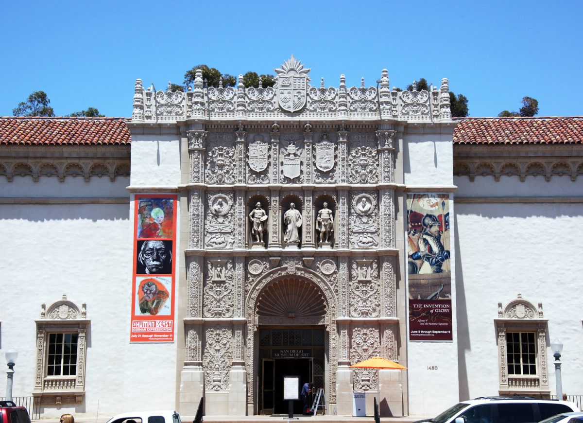 museum building with spanish architecture