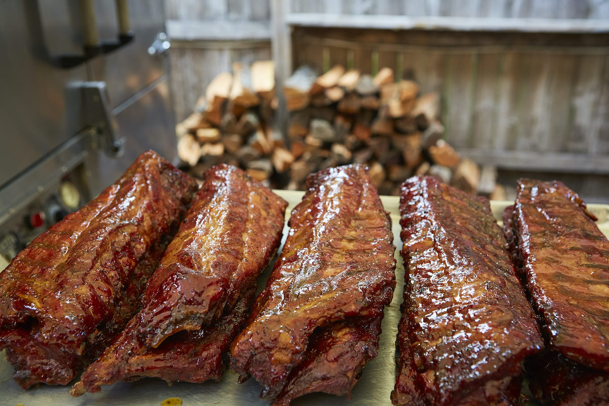 glazed bbq pork ribs