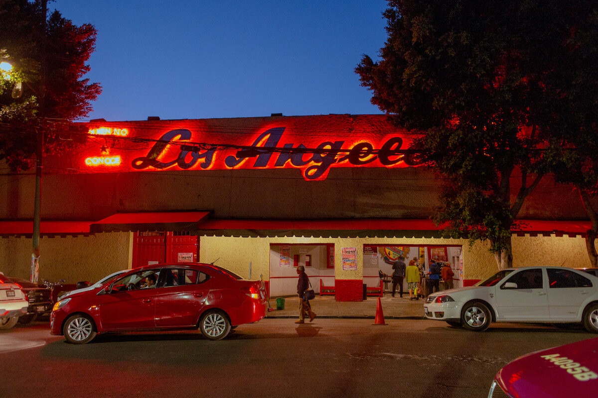 exterior shot of salon los angeles dance hall