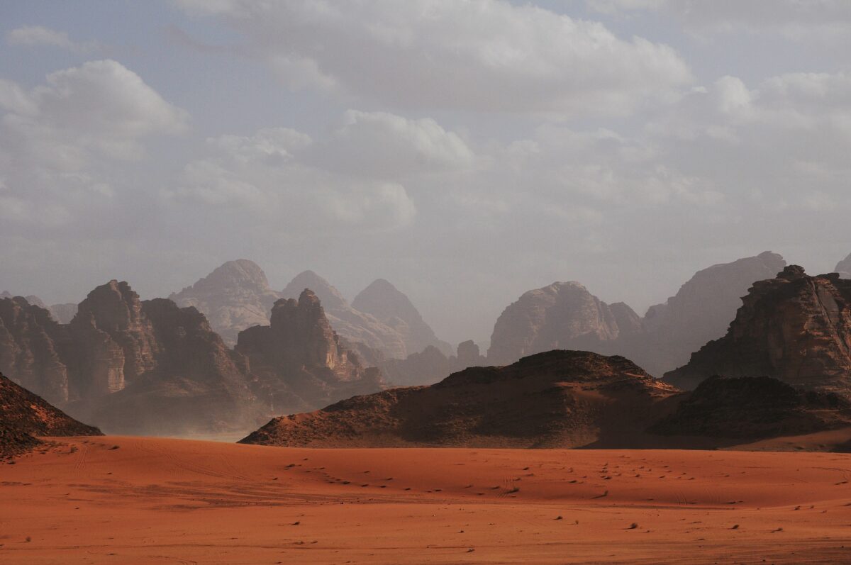 a rocky mountainous landscape