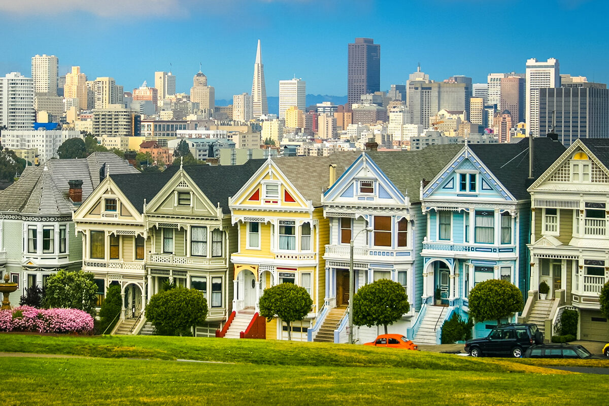 san francisco's alamo square