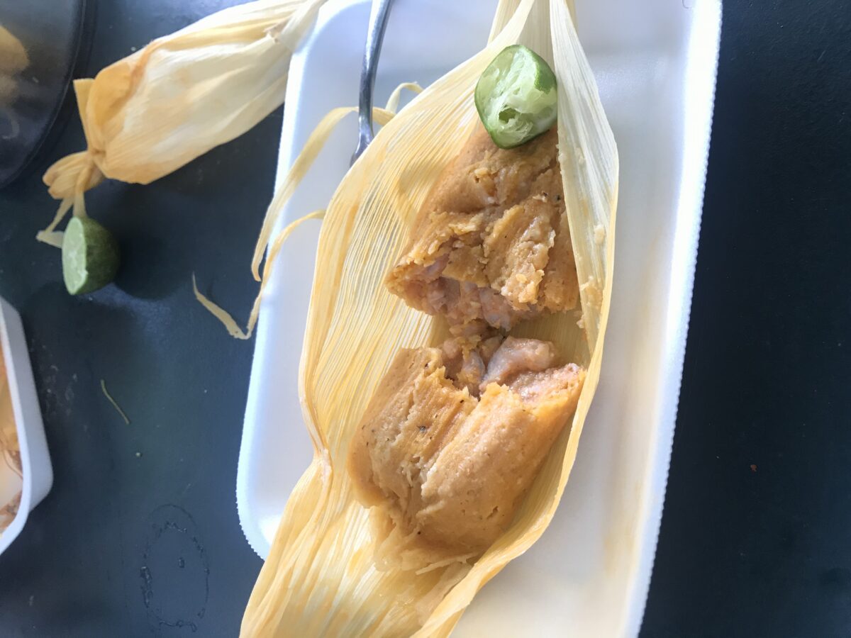 shrimp tamales